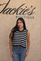 Julia Strip Vest