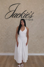 Serene White Dress