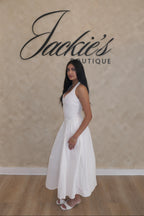Serene White Dress